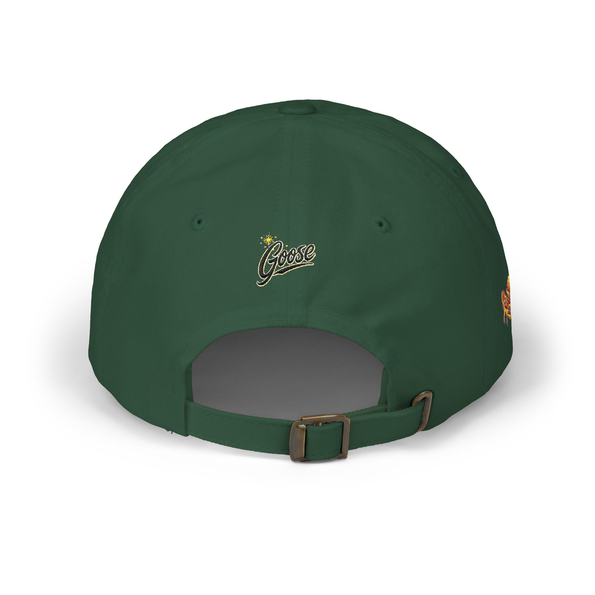 Embroidered Psychedelic Stamp Dad Cap