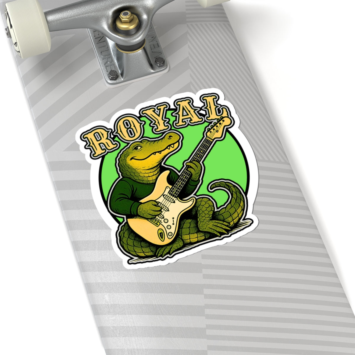 Goose the Band - Royal Alligator Guitar Sticker | Kiss-Cut Sticker