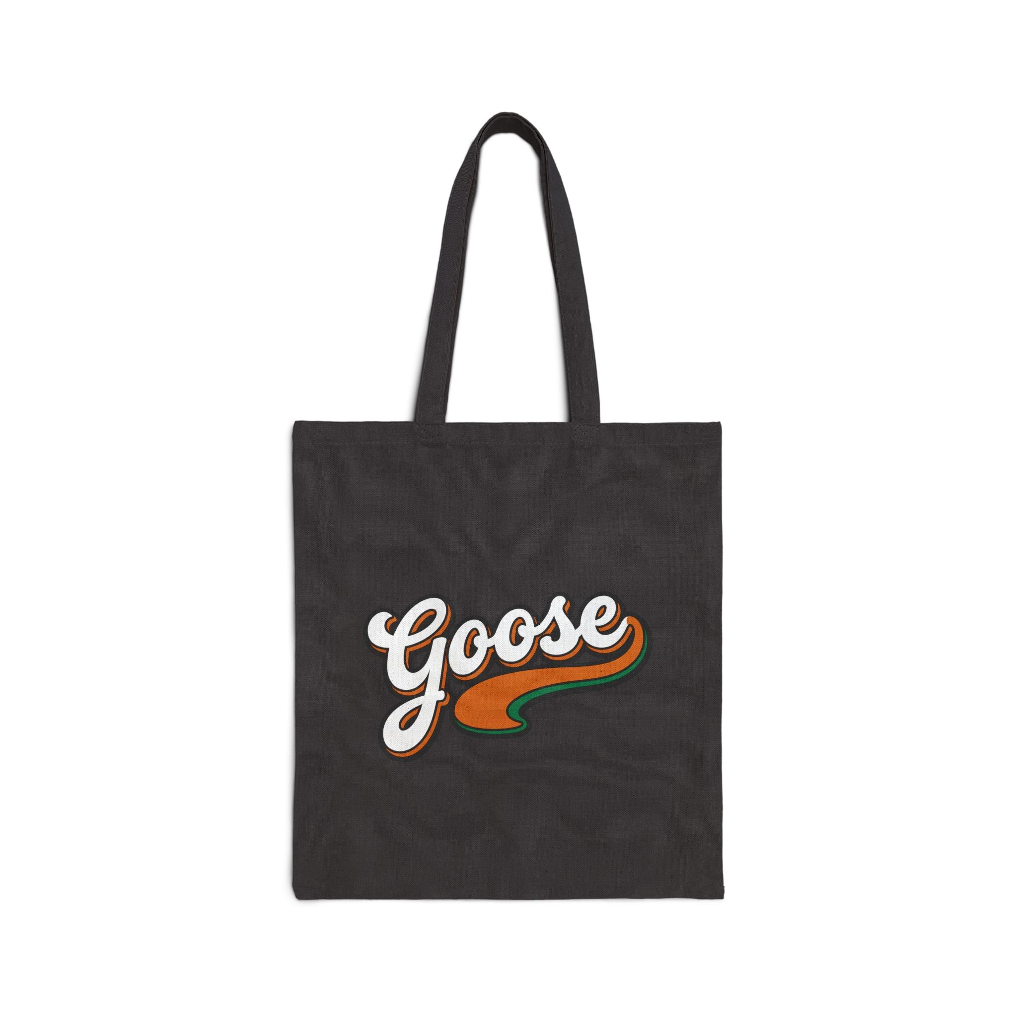 Tote Bag — Retro "Goose" Script Canvas Tote
