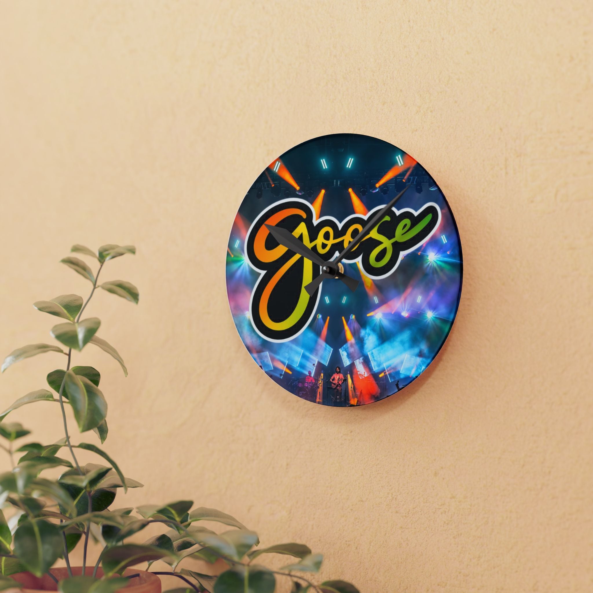 Goose Live Acrylic Wall Clock