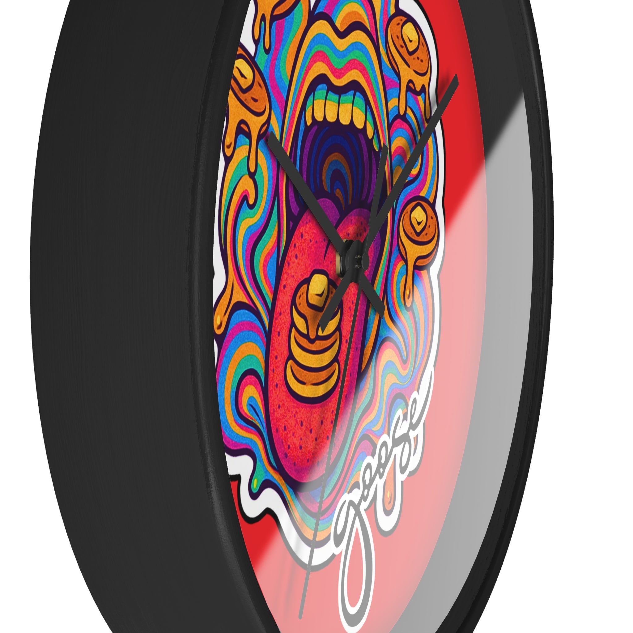 Goose The Band Pancake Artwork Wall Clock | Trippy Music Decor