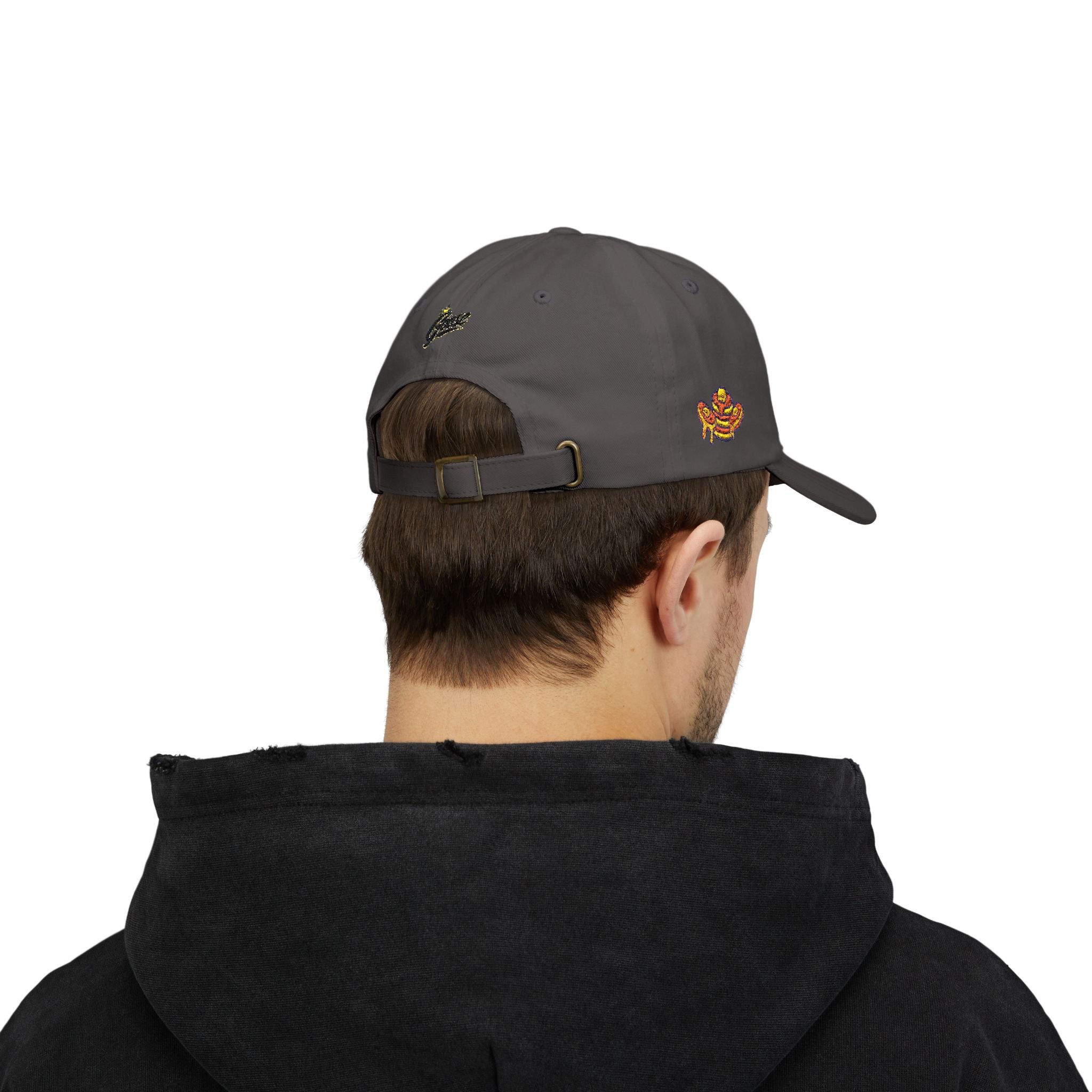 Embroidered Psychedelic Stamp Dad Cap