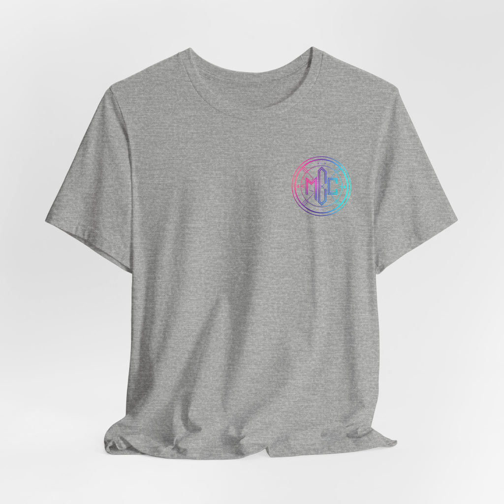 Moon Cabin Collective T-Shirt — Moonlit Cabin Graphic Tee ("Rooted in Nature • Driven by Sound")