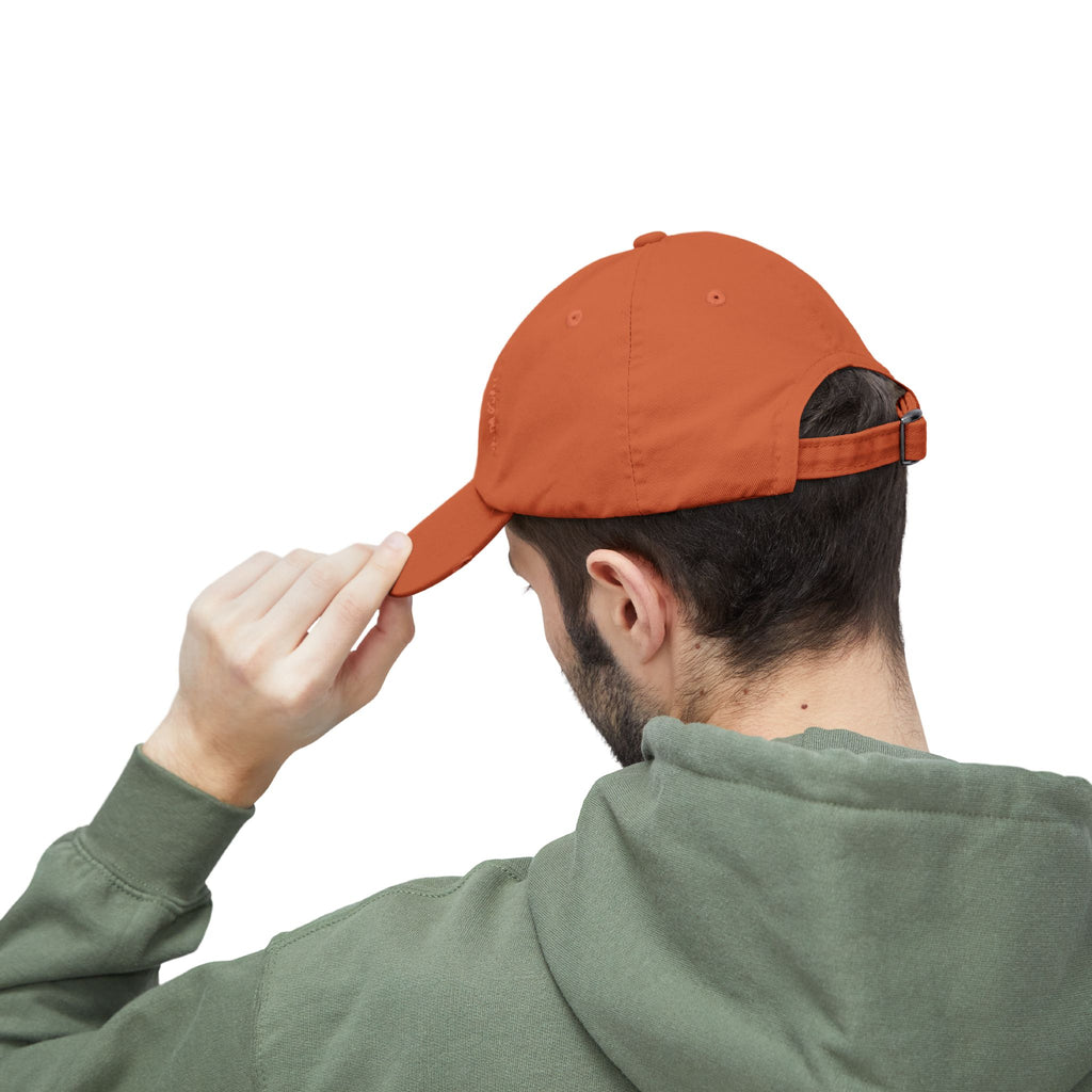 Goose Vintage Script Cap — Distressed Baseball Hat