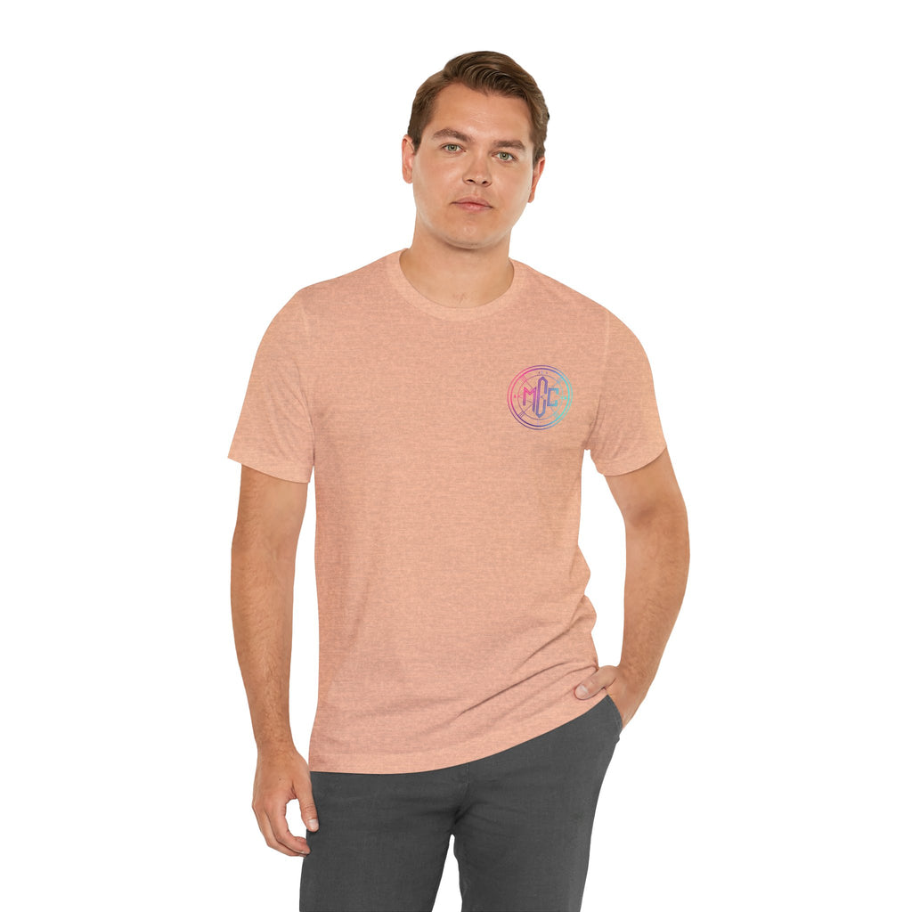 Moon Cabin Collective T-Shirt — Moonlit Cabin Graphic Tee ("Rooted in Nature • Driven by Sound")