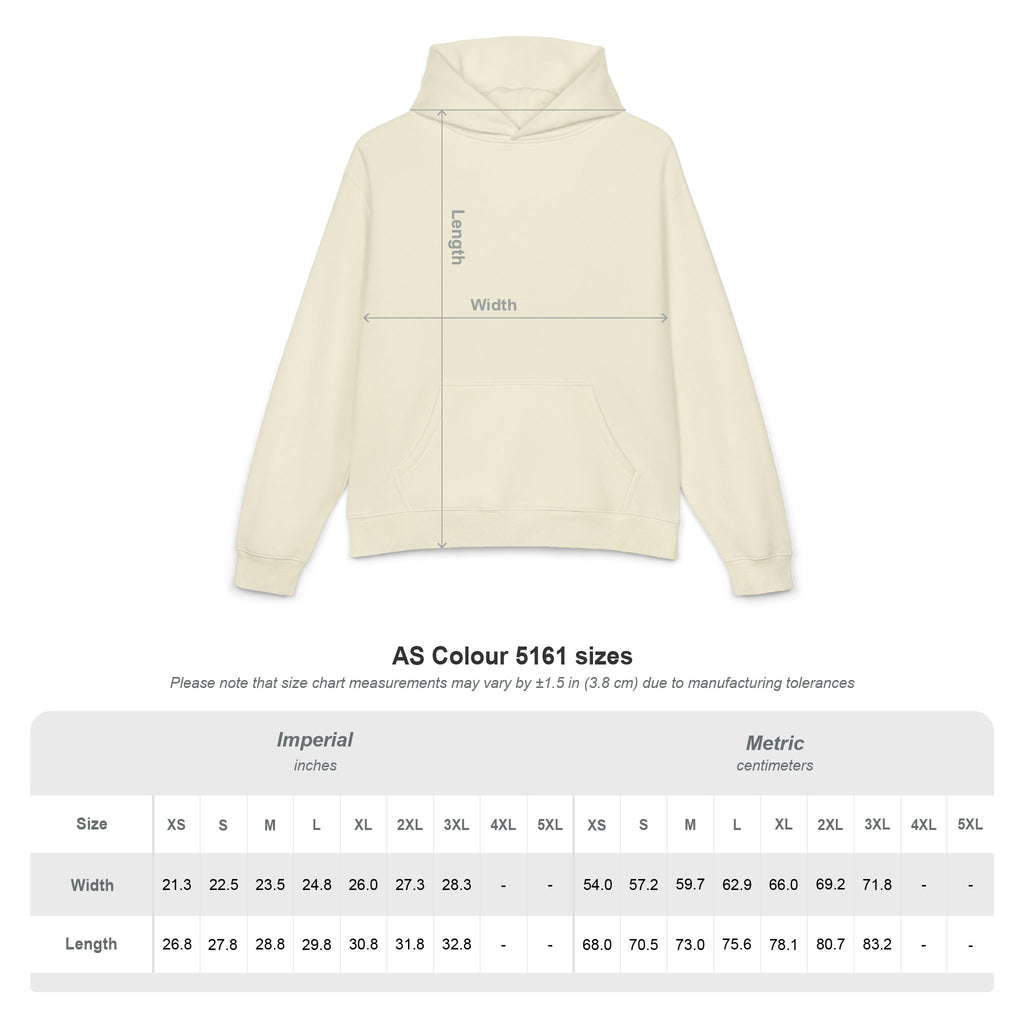 Goose Print Script Logo Hoodie | Logo Print Chest Design