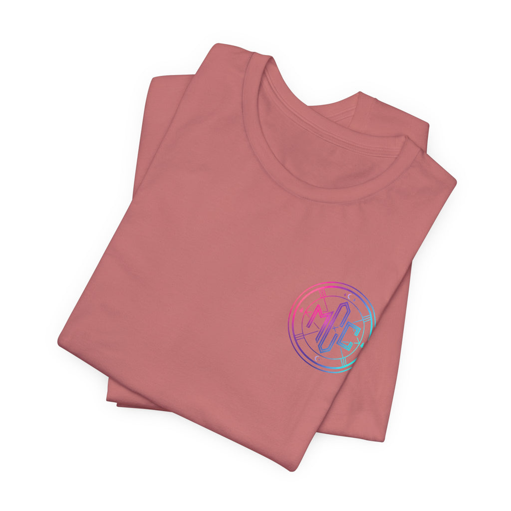 Moon Cabin Collective T-Shirt — Moonlit Cabin Graphic Tee ("Rooted in Nature • Driven by Sound")