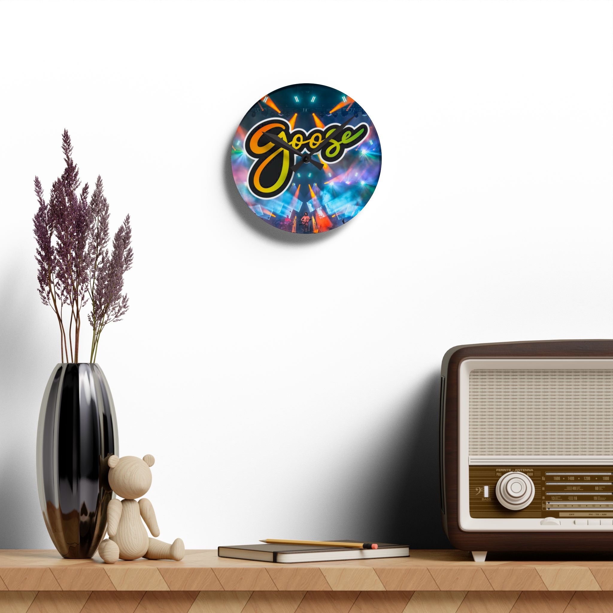 Goose Live Acrylic Wall Clock