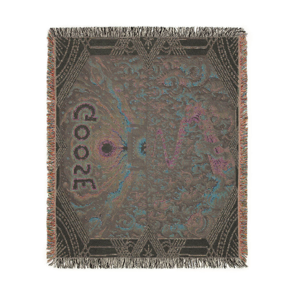 Woven Blanket — 'Goose' Scenic Pixel Art Throw Blanket, Cozy Band-Inspired Home Decor