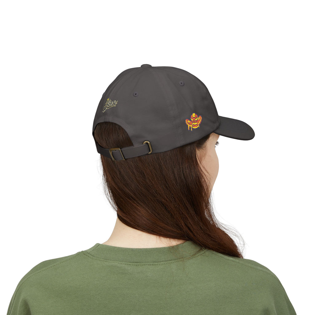 Embroidered Psychedelic Stamp Dad Cap