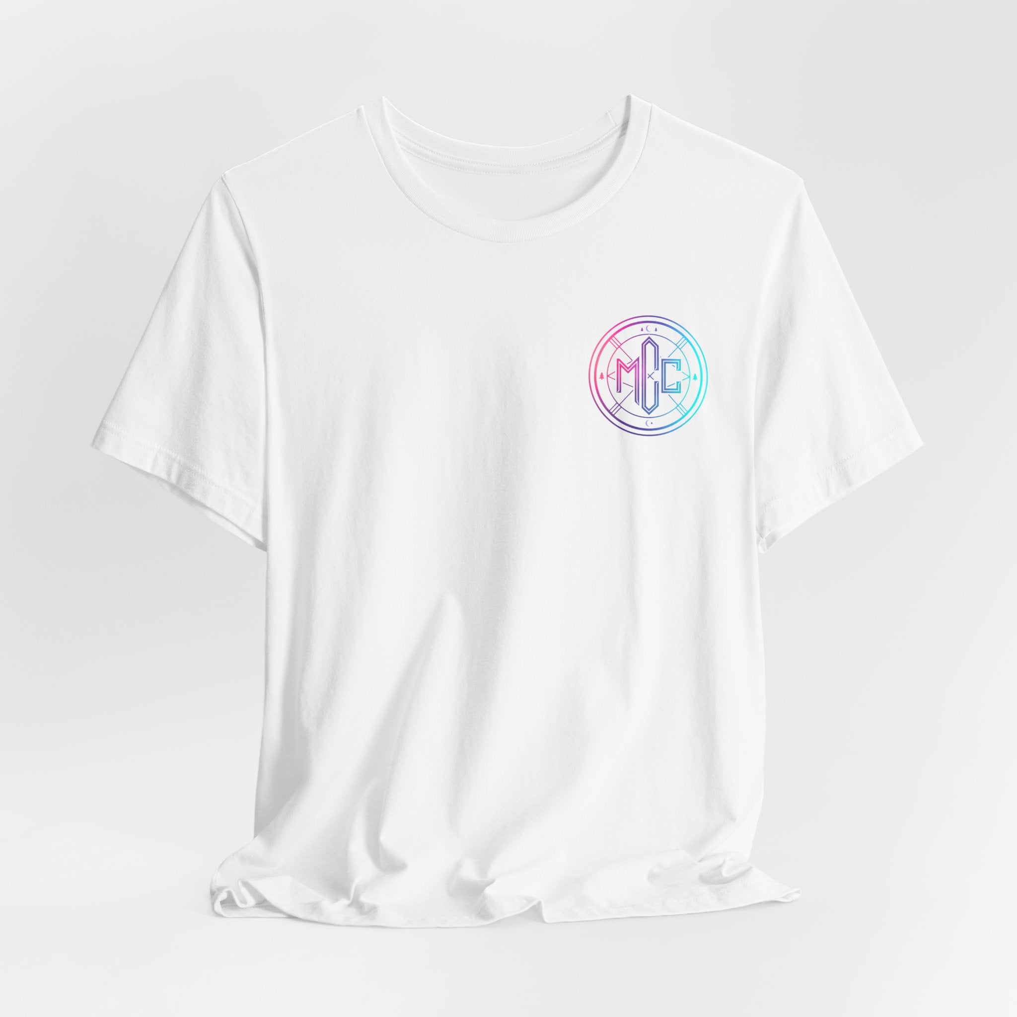 Moon Cabin Collective T-Shirt — Moonlit Cabin Graphic Tee ("Rooted in Nature • Driven by Sound")