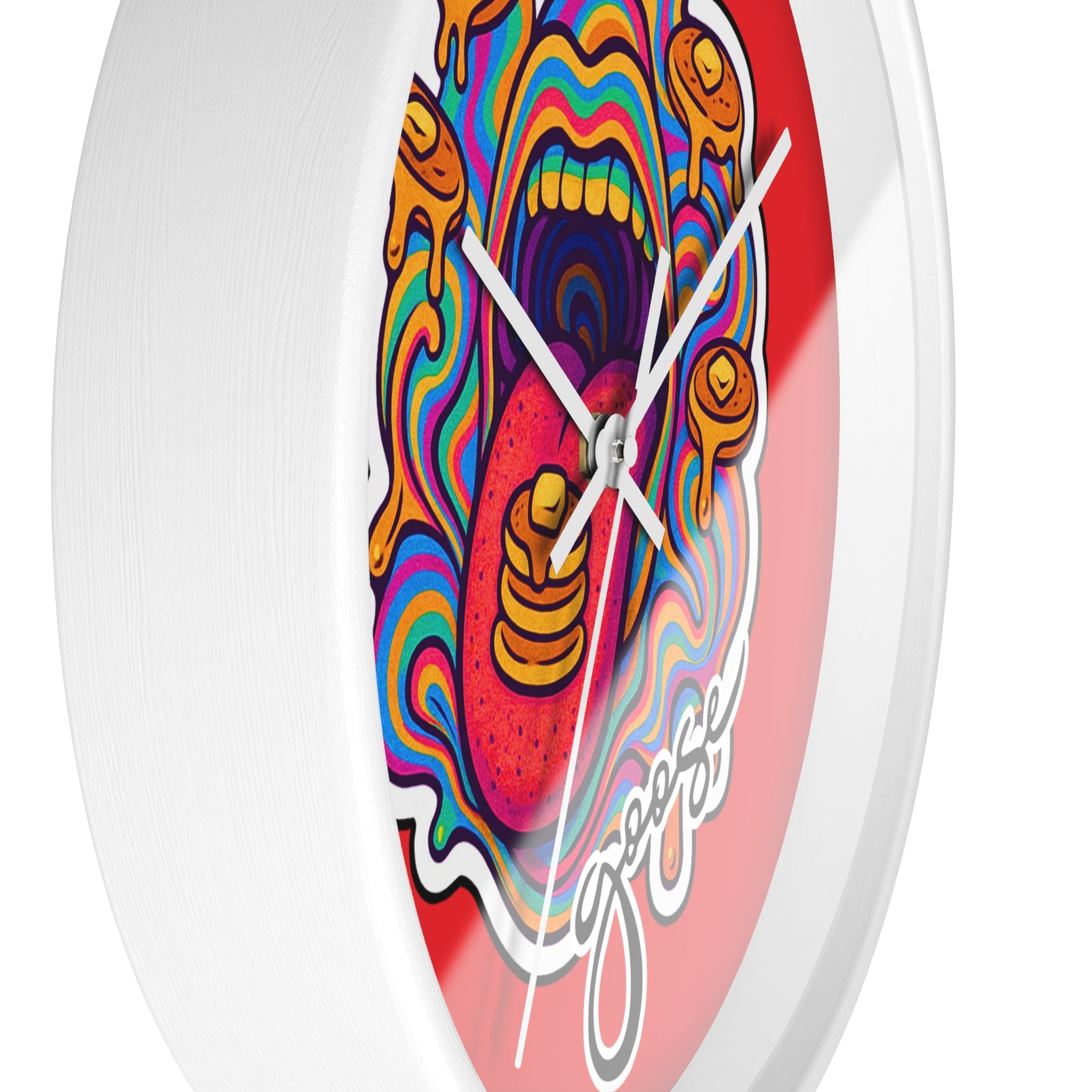 Goose The Band Pancake Artwork Wall Clock | Trippy Music Decor