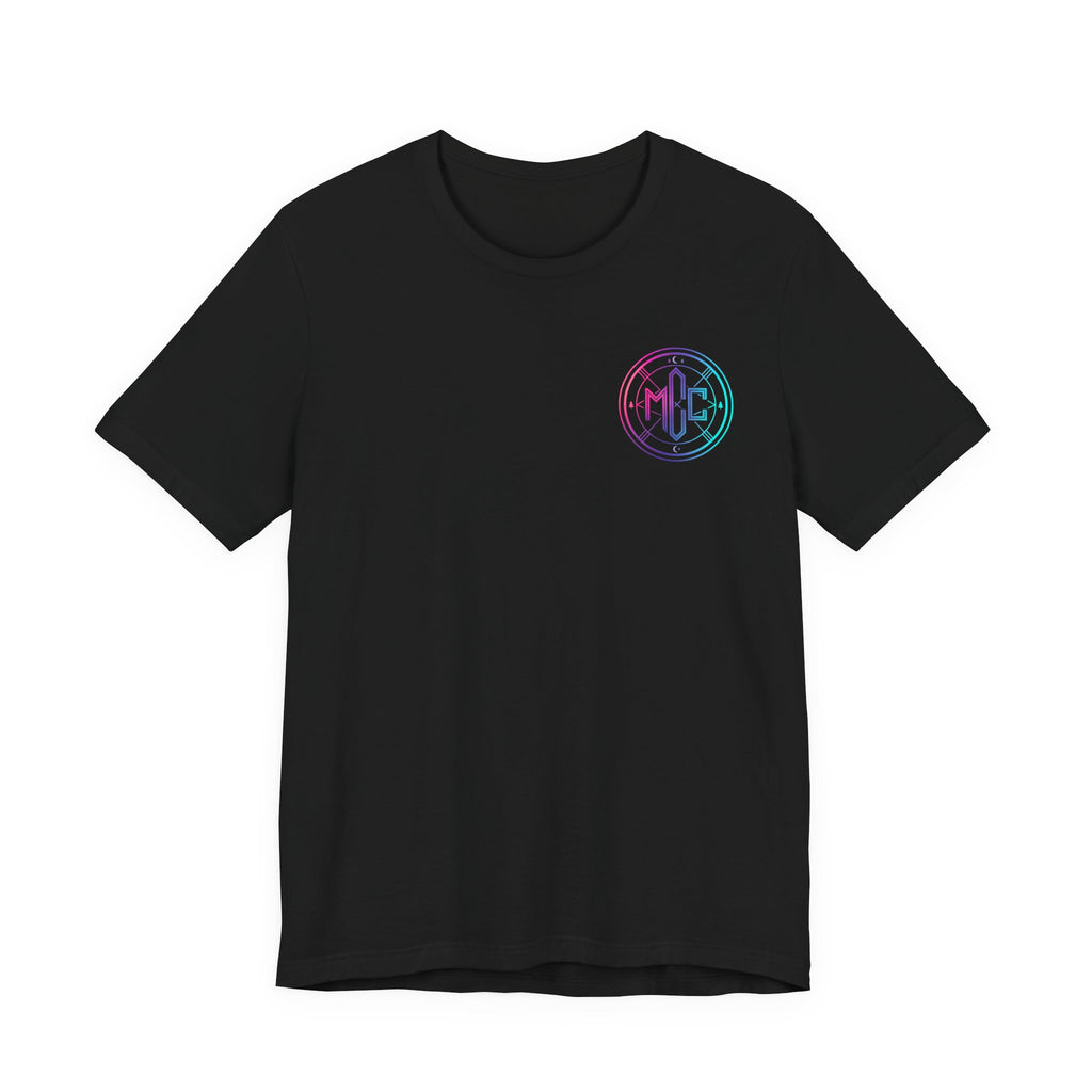 Moon Cabin Collective T-Shirt — Moonlit Cabin Graphic Tee ("Rooted in Nature • Driven by Sound")