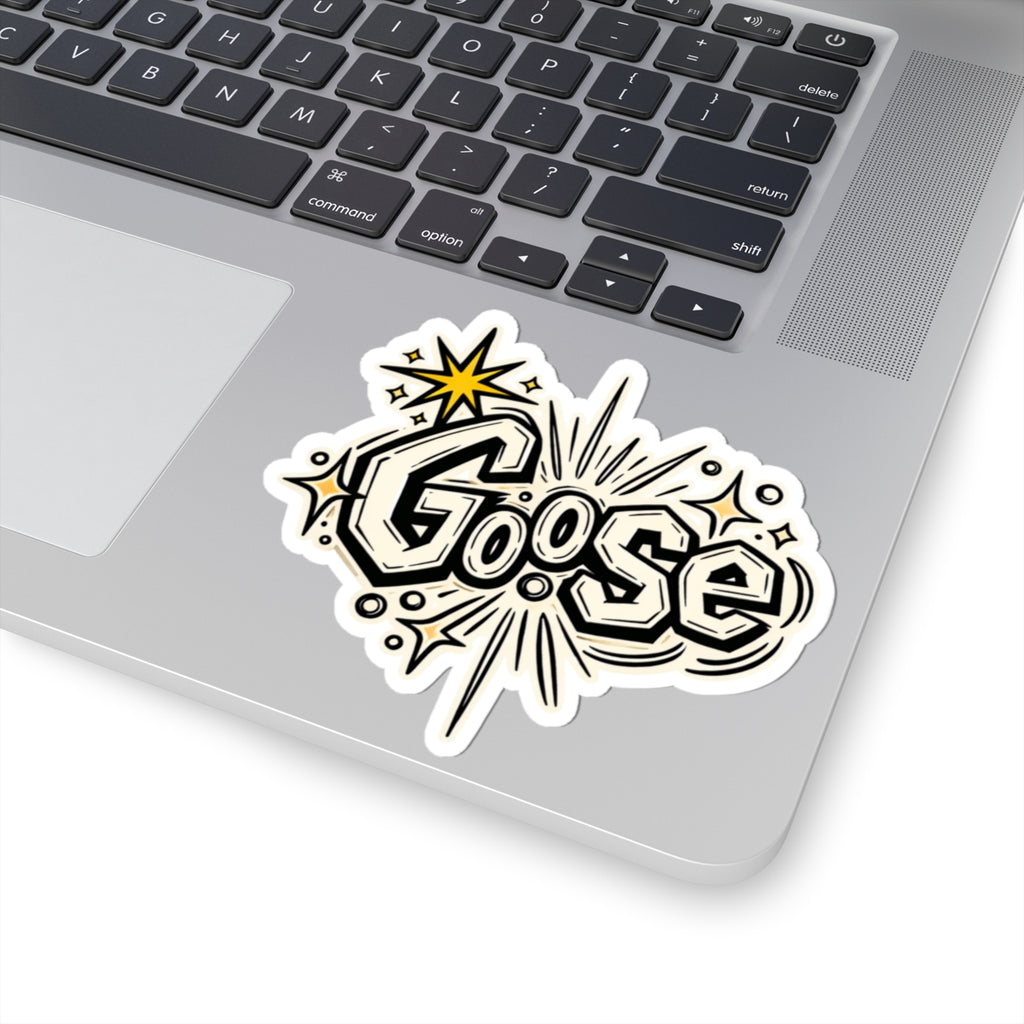 Goose the Band - Graffiti Logo sticker | Kiss-cut sticker, laptop decal