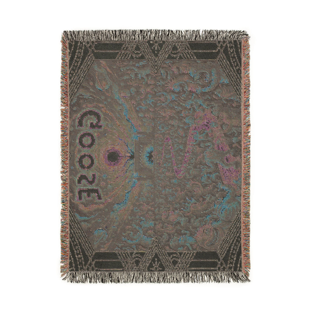 Woven Blanket — 'Goose' Scenic Pixel Art Throw Blanket, Cozy Band-Inspired Home Decor