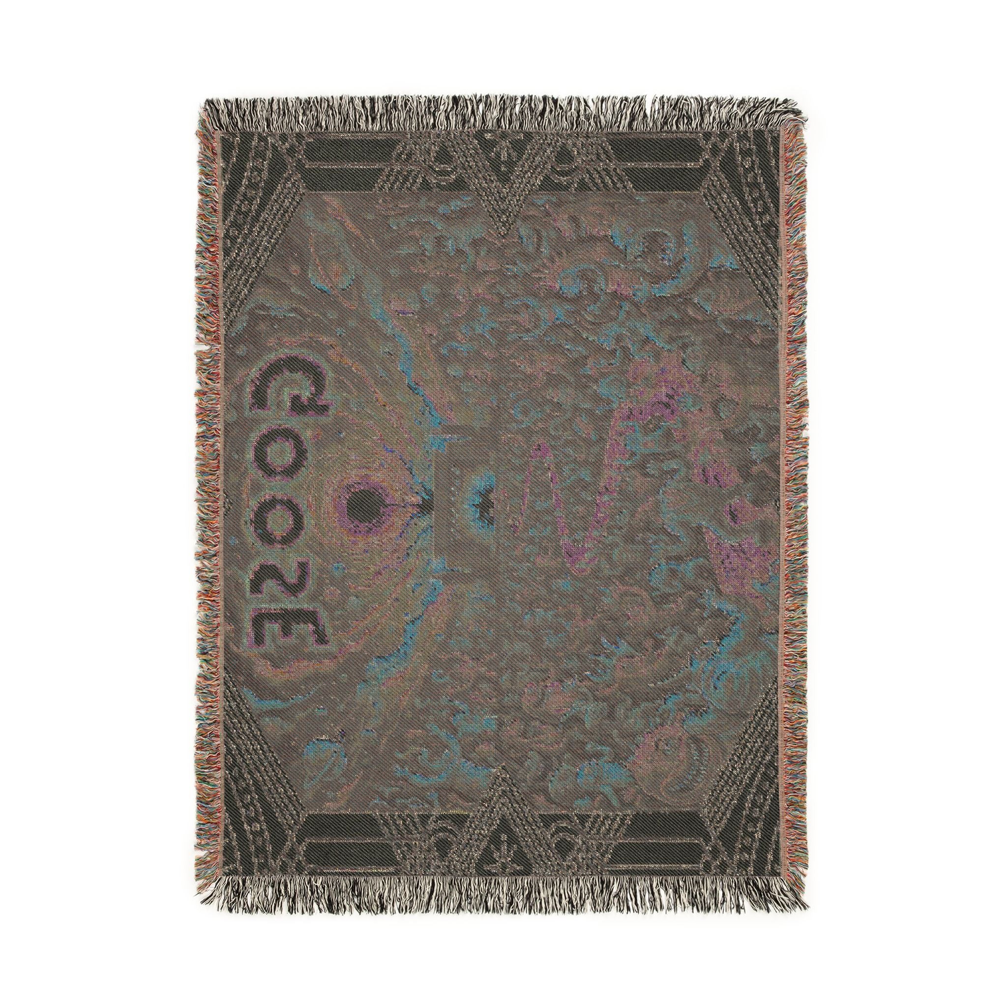 Woven Blanket — 'Goose' Scenic Pixel Art Throw Blanket, Cozy Band-Inspired Home Decor