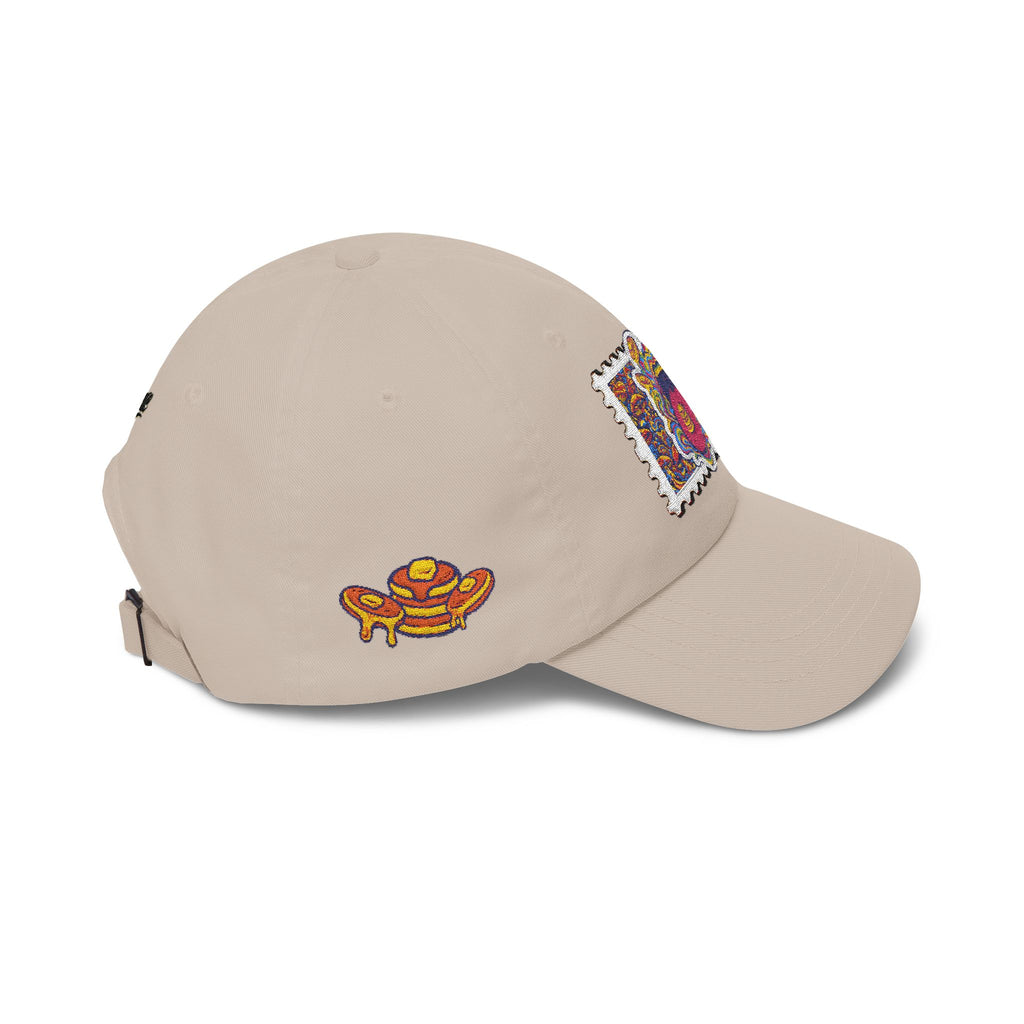 Goose the Band Pancakes Hat Classic Dad Cap | Where Does the Stamp Go baseball cap