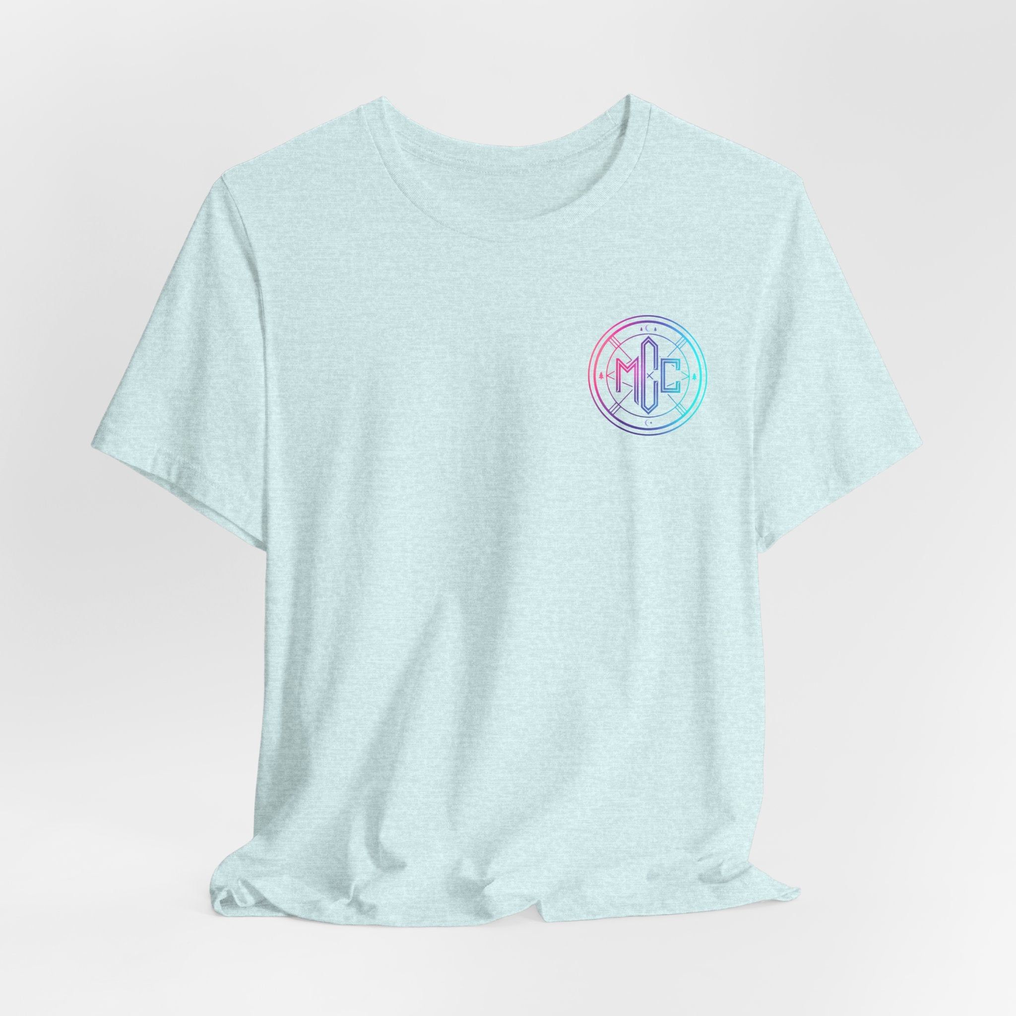 Moon Cabin Collective T-Shirt — Moonlit Cabin Graphic Tee ("Rooted in Nature • Driven by Sound")