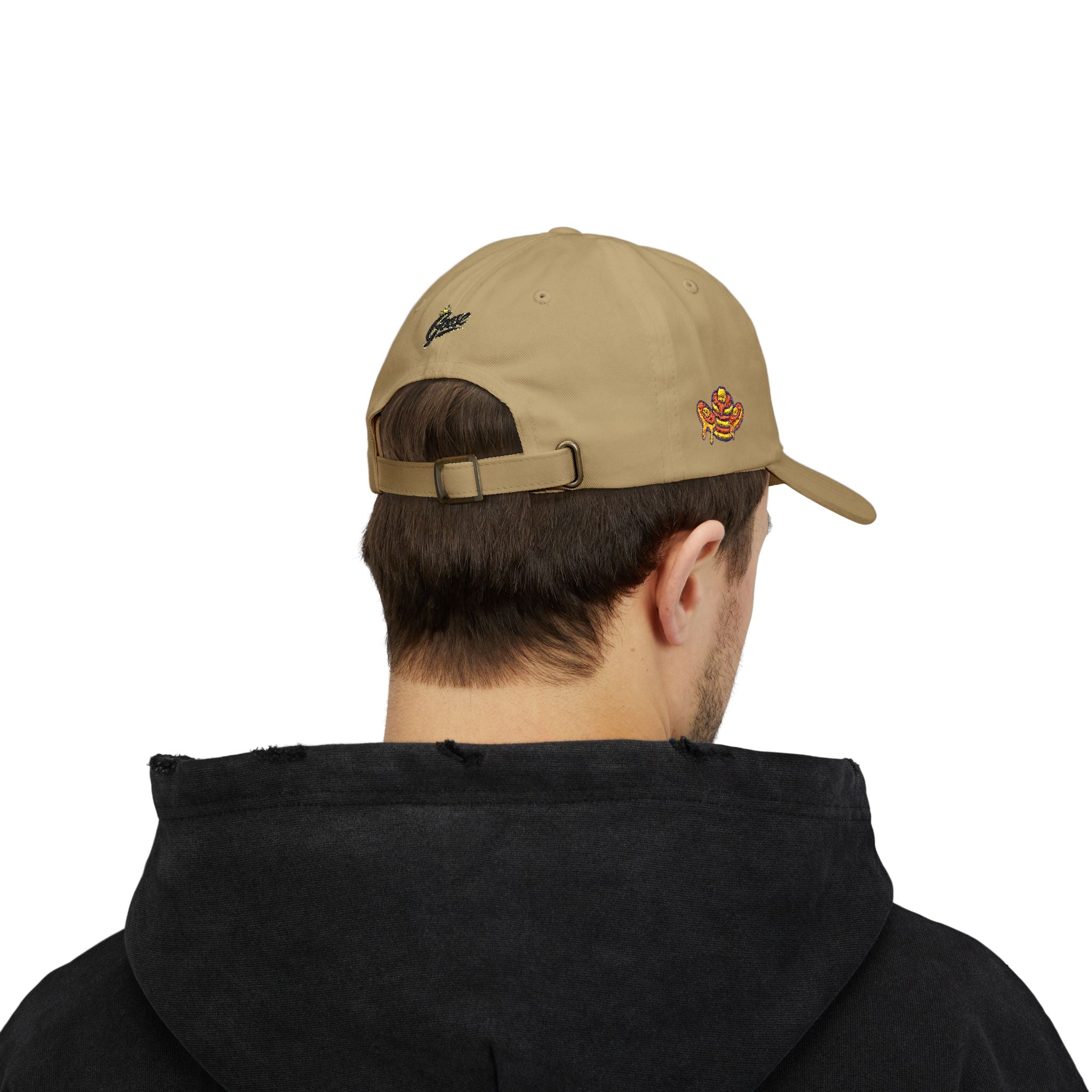 Embroidered Psychedelic Stamp Dad Cap