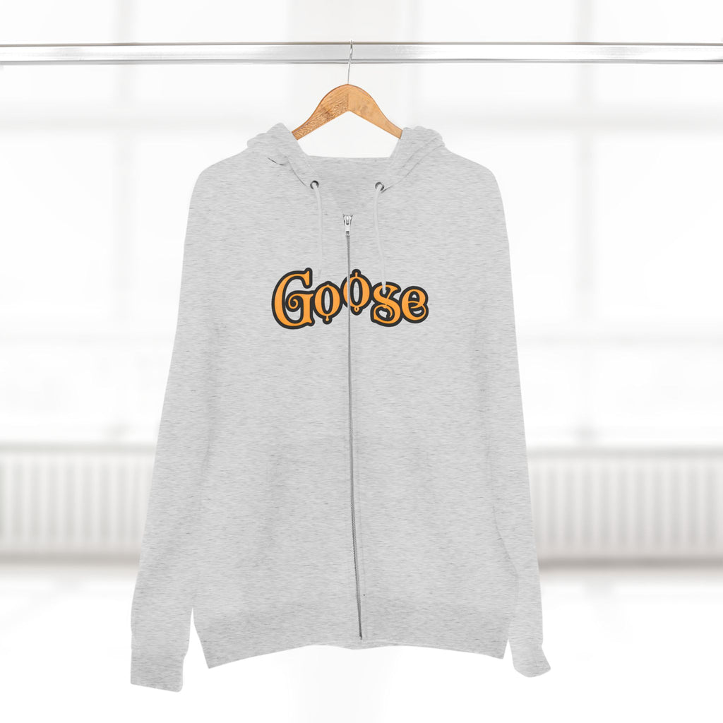 Goose Zip Hoodie — Vintage Psychedelic Band Art Backprint