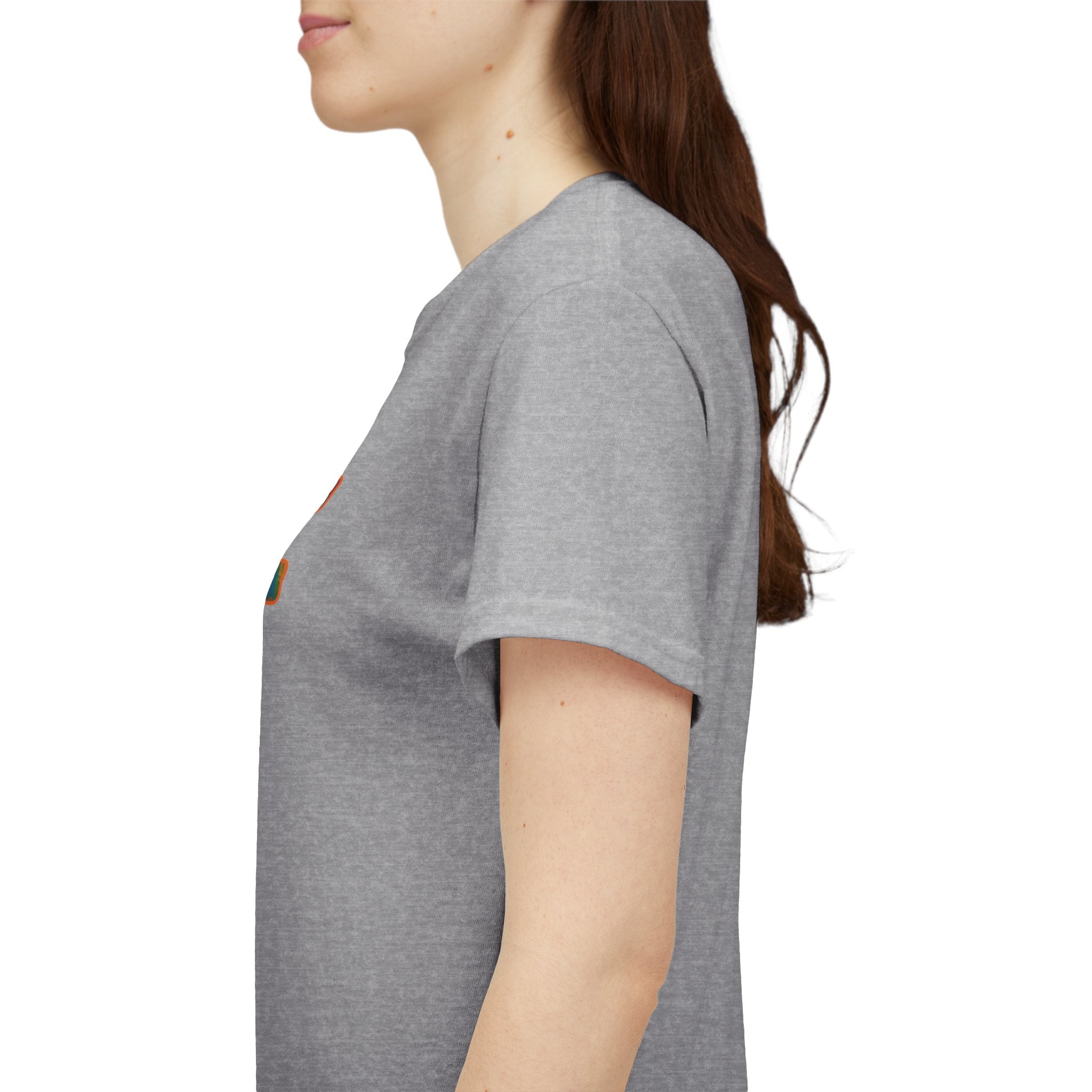 Goose Graphic Tee — Retro Camo Lettering Shirt