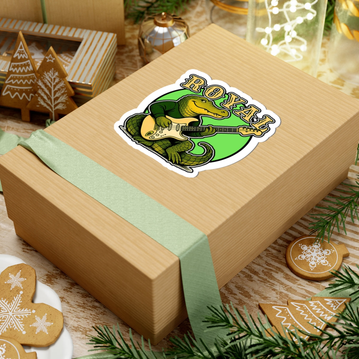 Goose the Band - Royal Alligator Guitar Sticker | Kiss-Cut Sticker