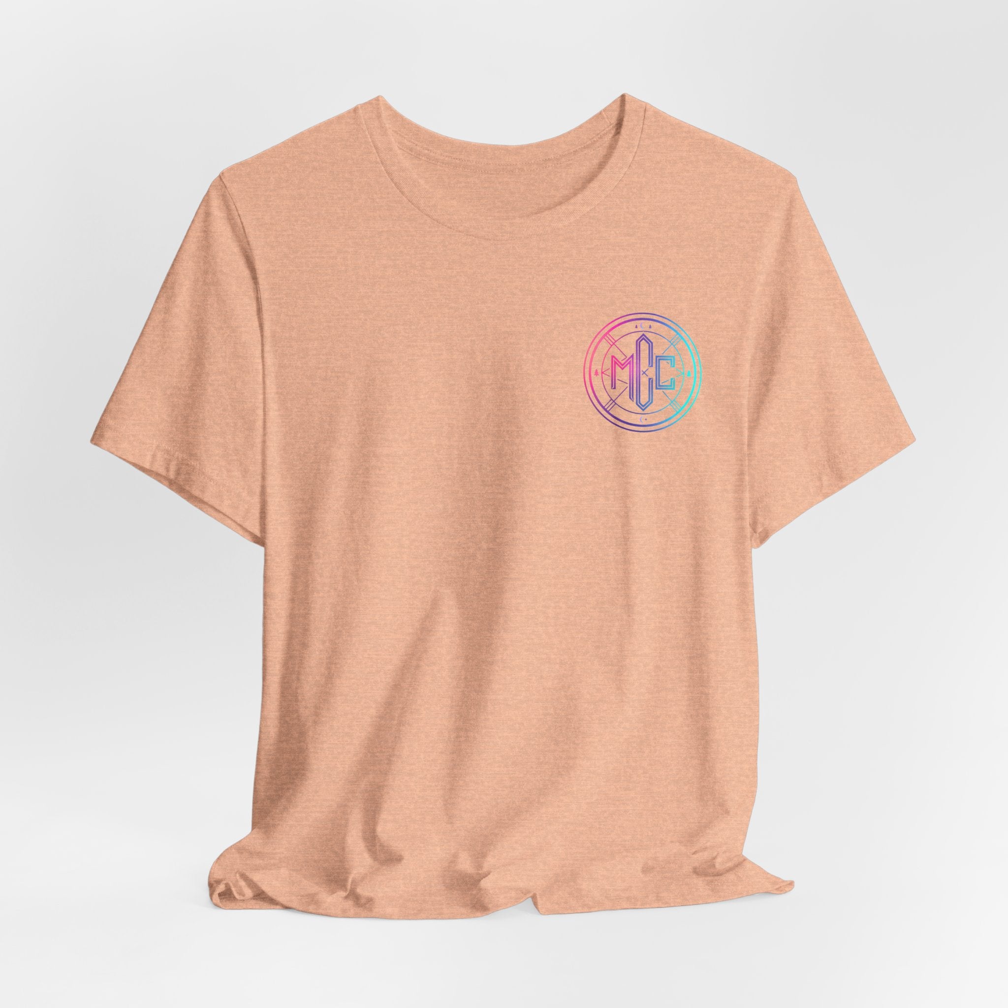 Moon Cabin Collective T-Shirt — Moonlit Cabin Graphic Tee ("Rooted in Nature • Driven by Sound")