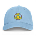 Meditating Frog Cap | Embroidered Dad Hat, Surf Cottage Style
