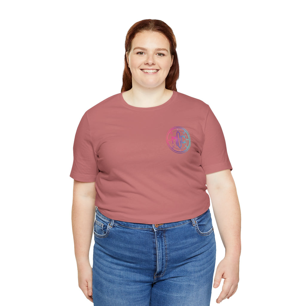 Moon Cabin Collective T-Shirt — Moonlit Cabin Graphic Tee ("Rooted in Nature • Driven by Sound")
