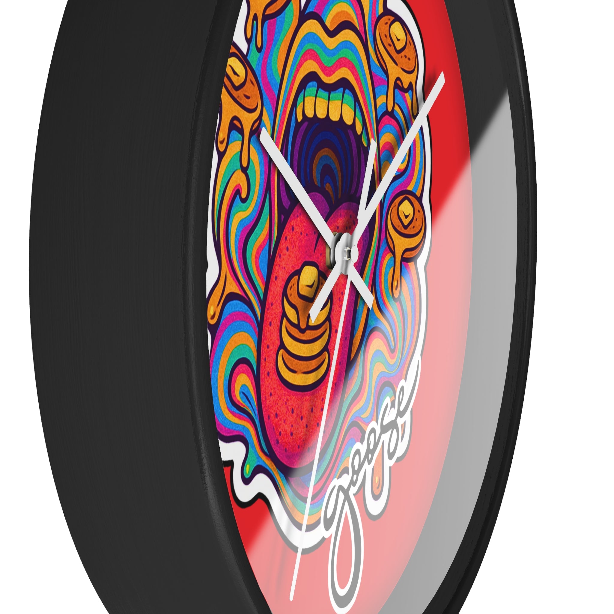 Goose The Band Pancake Artwork Wall Clock | Trippy Music Decor