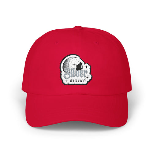 Dad Cap — Vintage Moon & Stars Fishing Logo Embroidered Hat