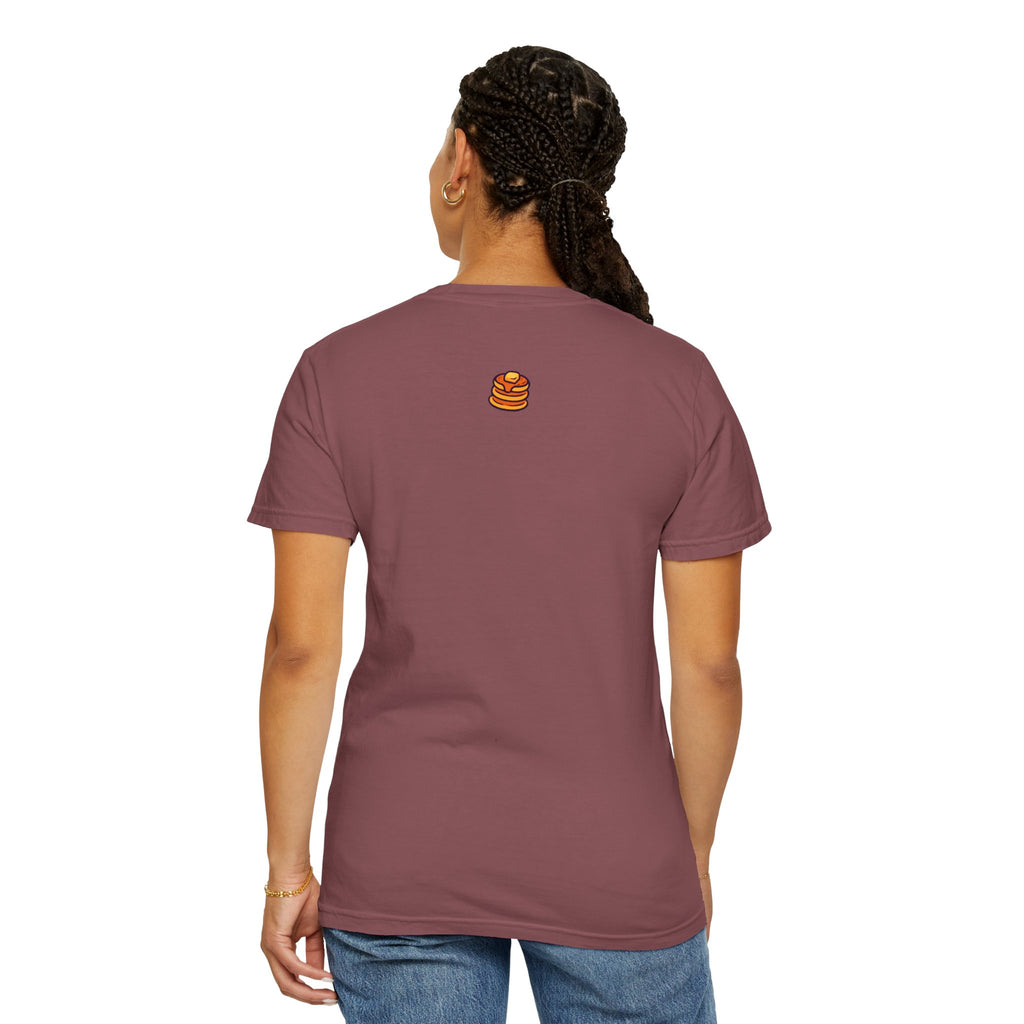 Pancake Mouth T-Shirt — Retro Psychedelic Breakfast Graphic Tee