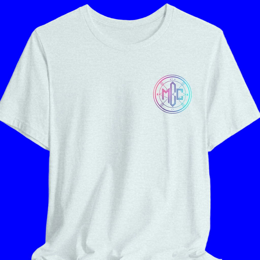Moon Cabin Collective T-Shirt — Moonlit Cabin Graphic Tee ("Rooted in Nature • Driven by Sound")