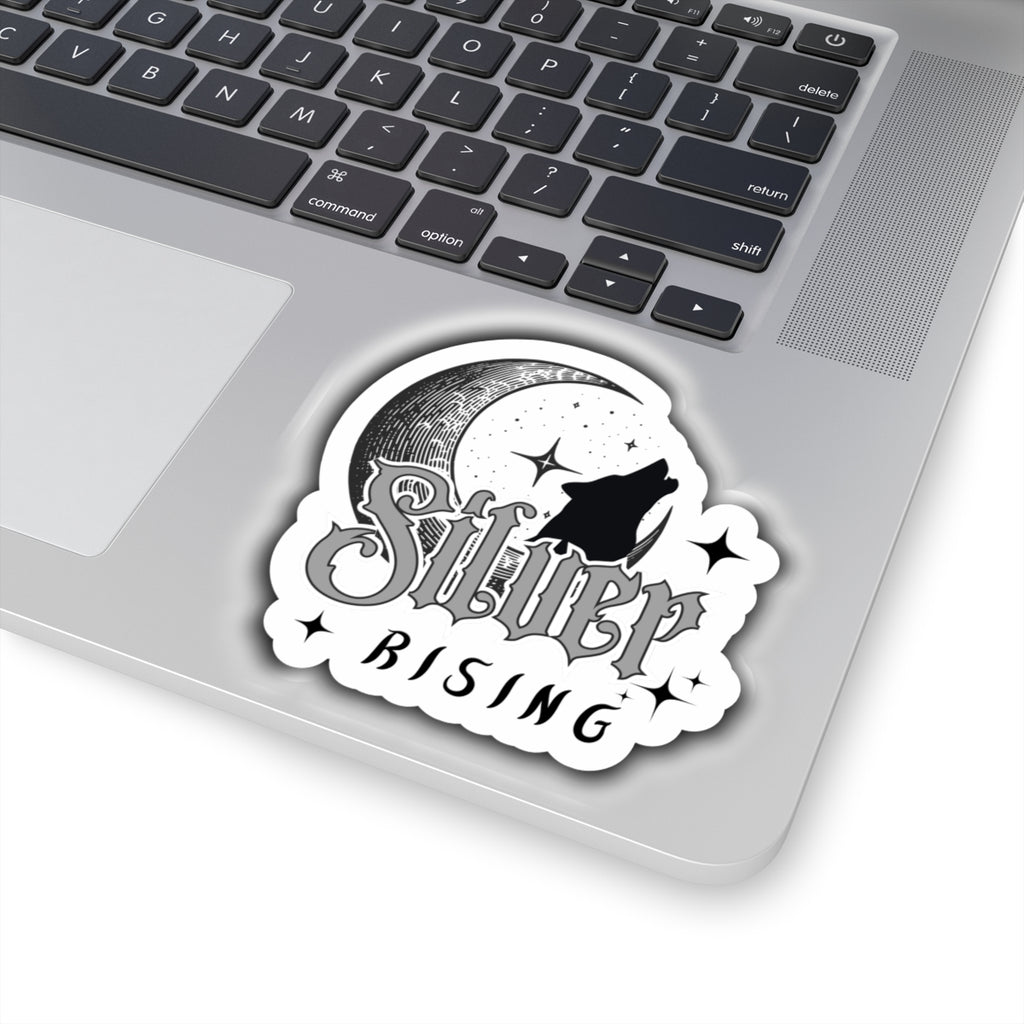 Goose the Band - Silver Rising wolf moon Sticker | Kiss-Cut vinyl decal