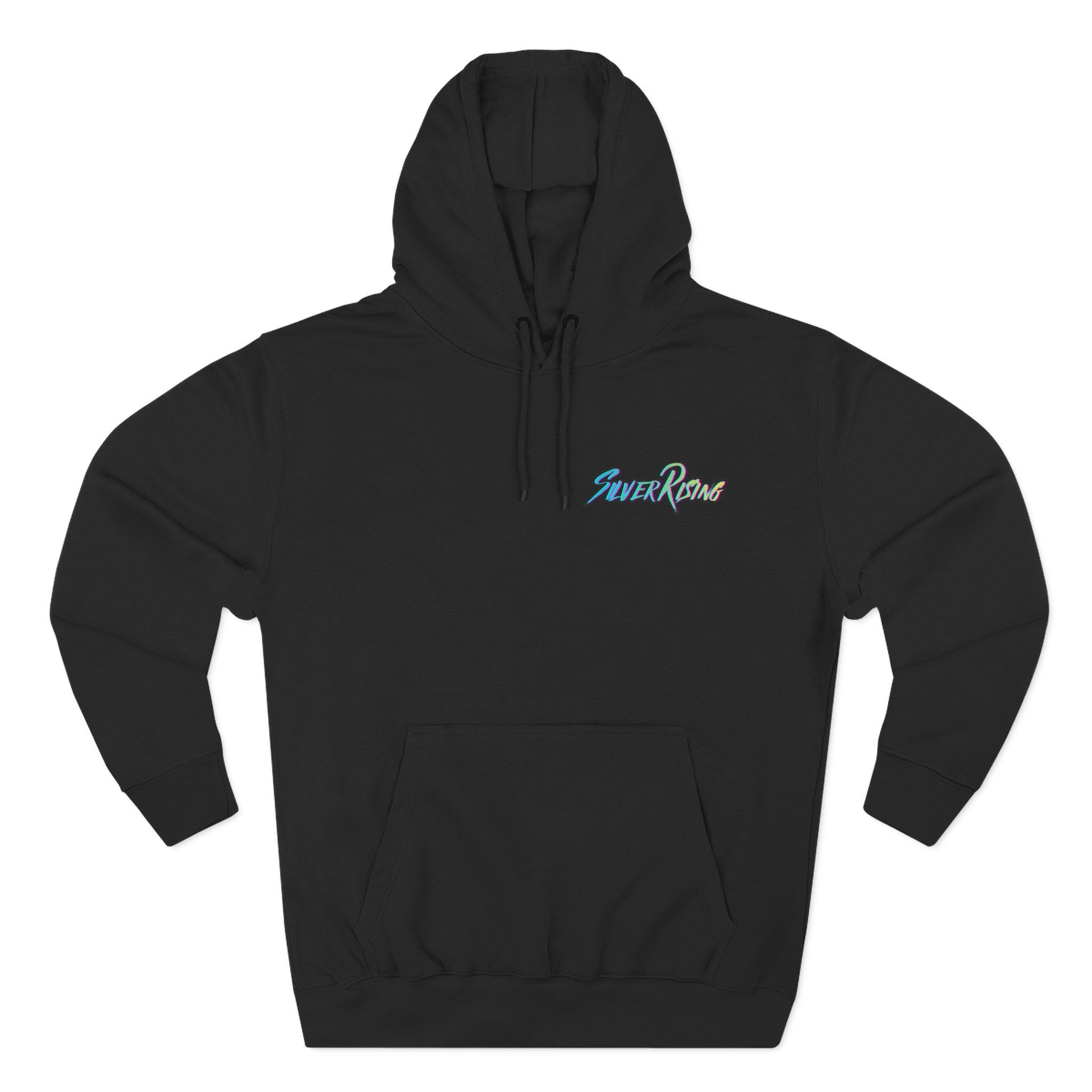 Sunset Goose Silhouette Three-Panel Fleece Hoodie | Band Graphic