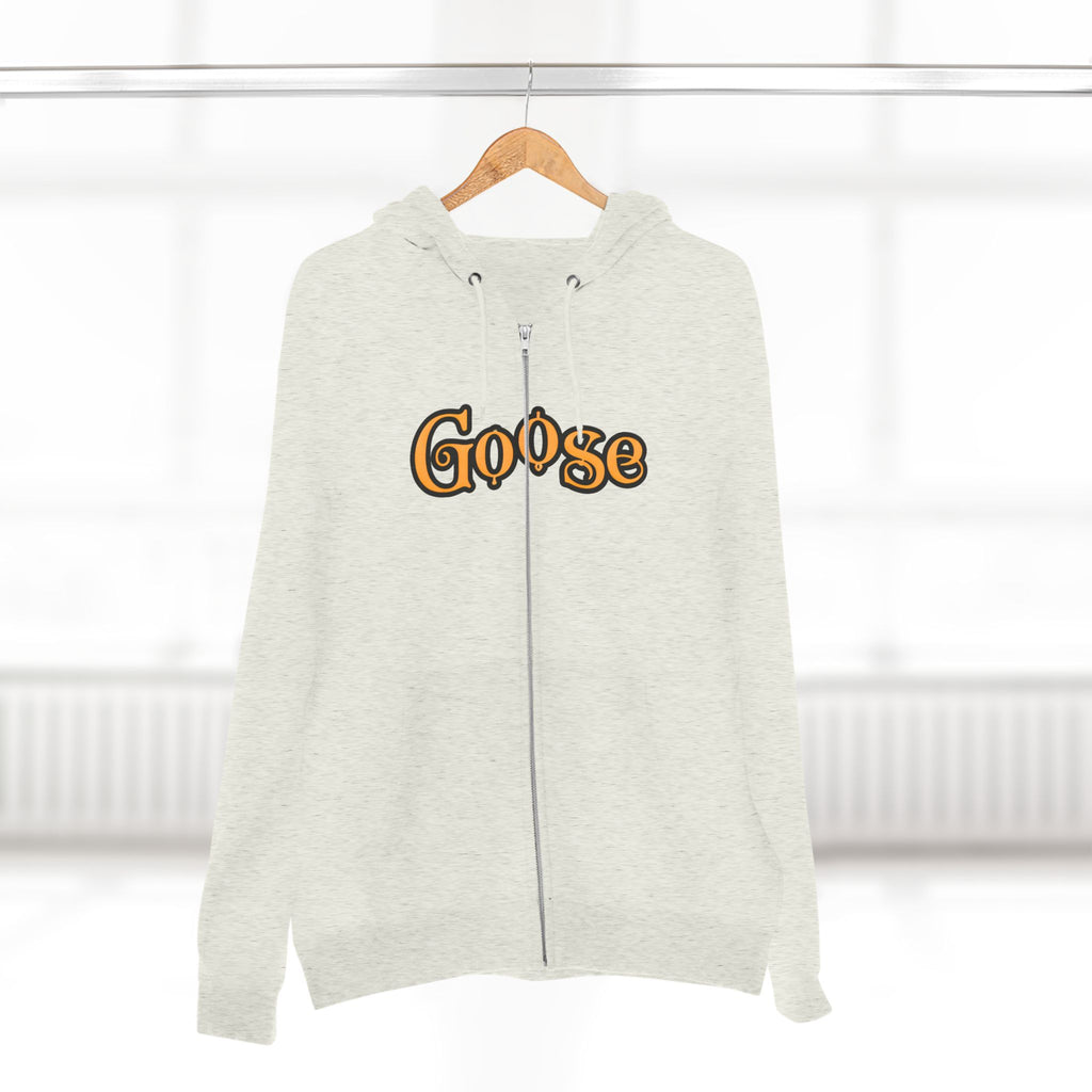 Goose Zip Hoodie — Vintage Psychedelic Band Art Backprint