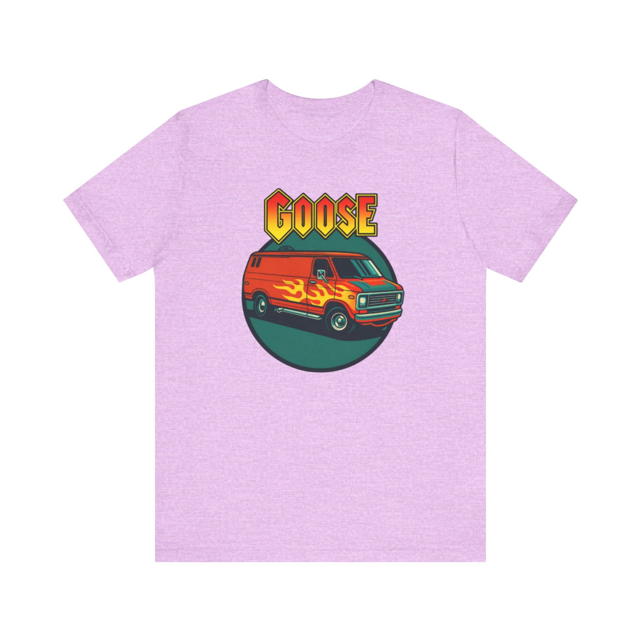 Goose Flame Van T‑Shirt — Retro Hot Rod Graphic Tee