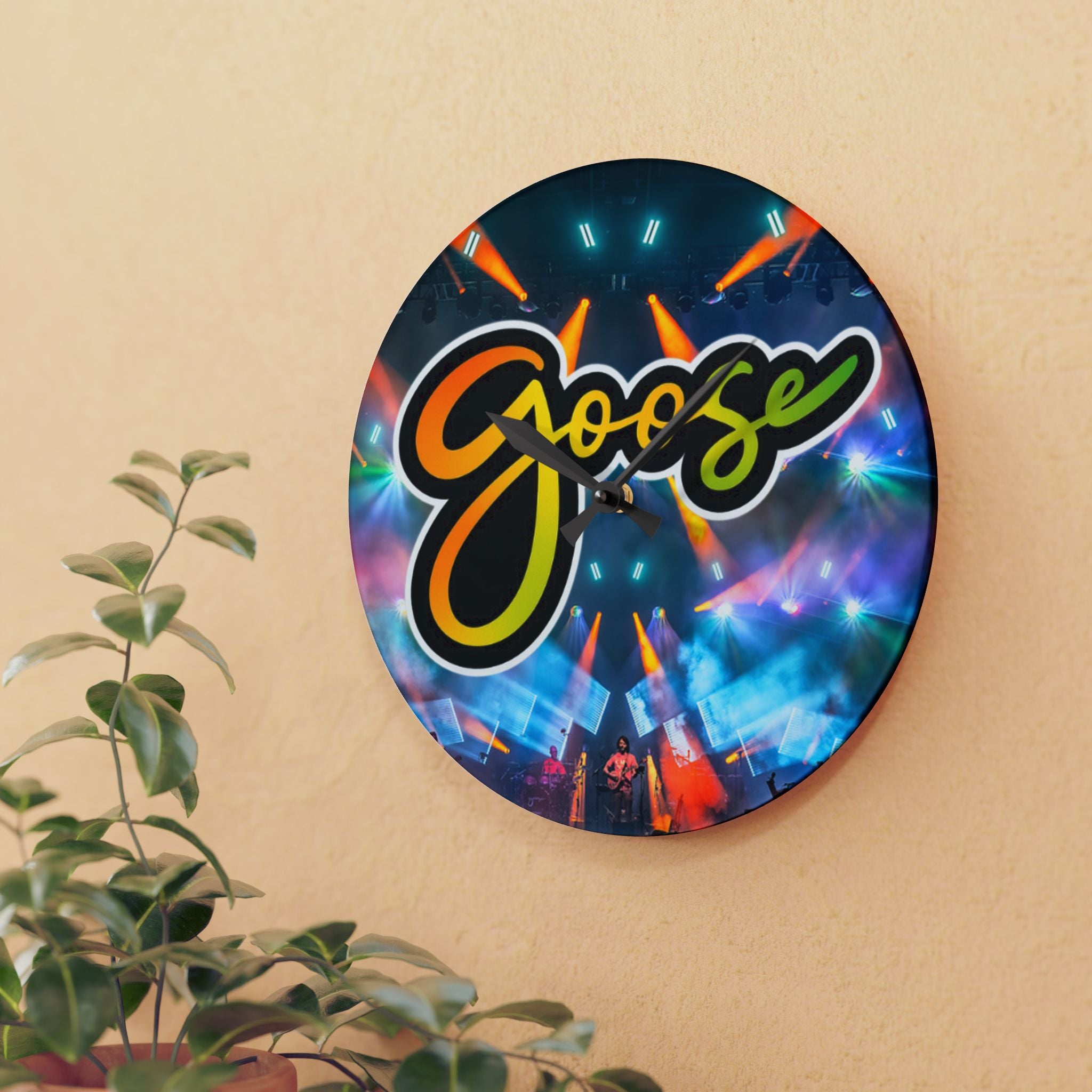Goose Live Acrylic Wall Clock