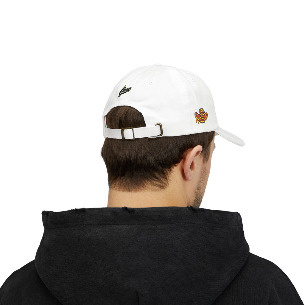 Embroidered Psychedelic Stamp Dad Cap