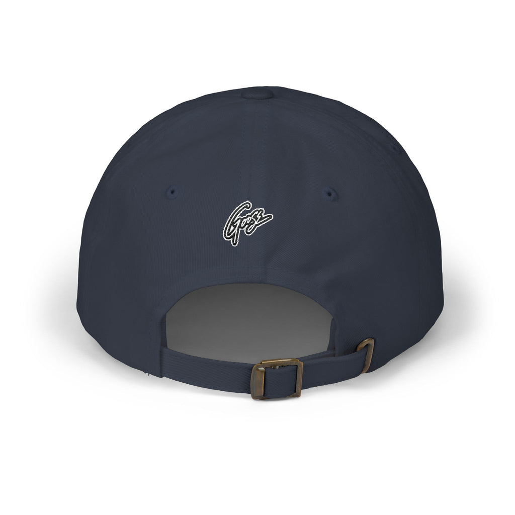 Dad Cap — Vintage Moon & Stars Fishing Logo Embroidered Hat