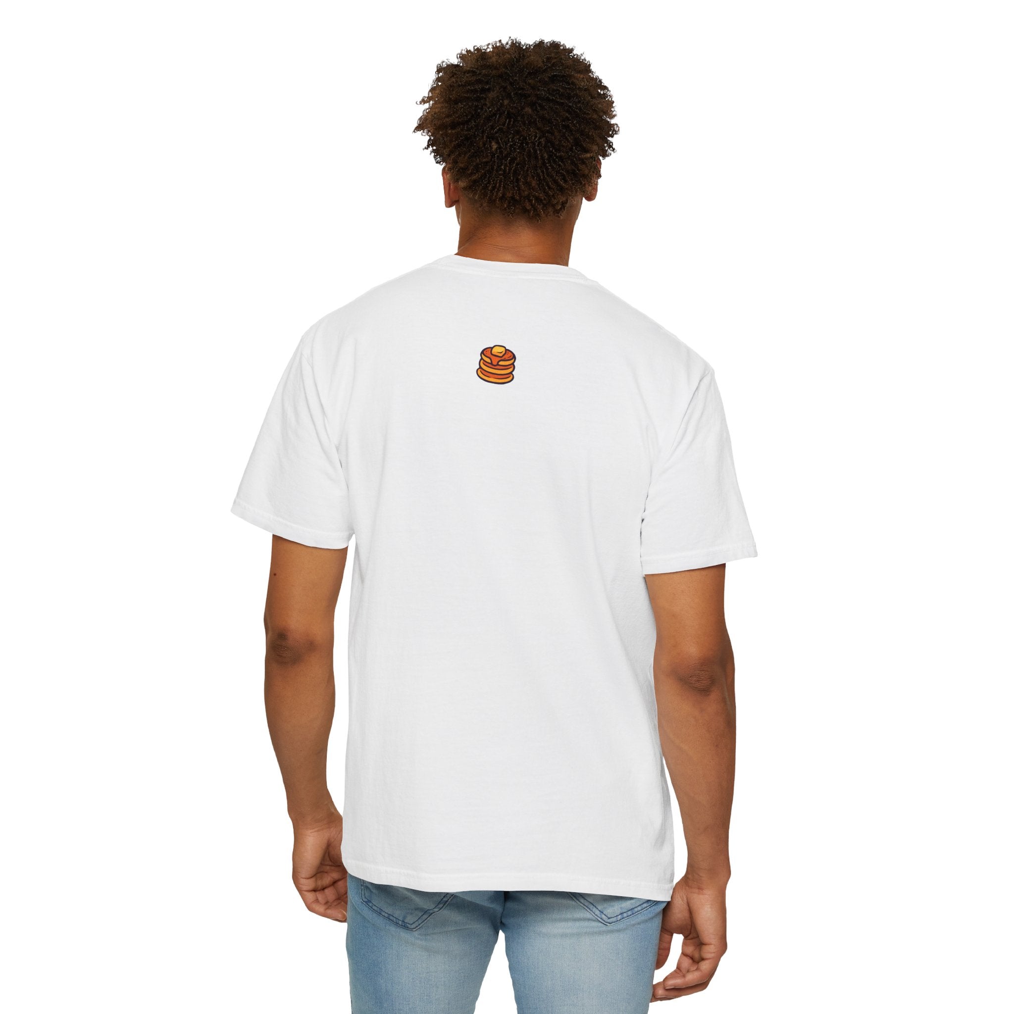 Pancake Mouth T-Shirt — Retro Psychedelic Breakfast Graphic Tee