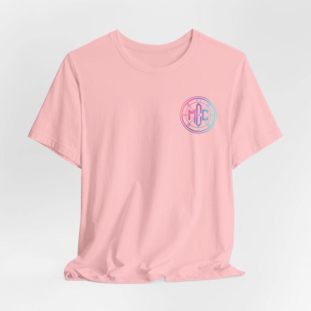 Moon Cabin Collective T-Shirt — Moonlit Cabin Graphic Tee ("Rooted in Nature • Driven by Sound")