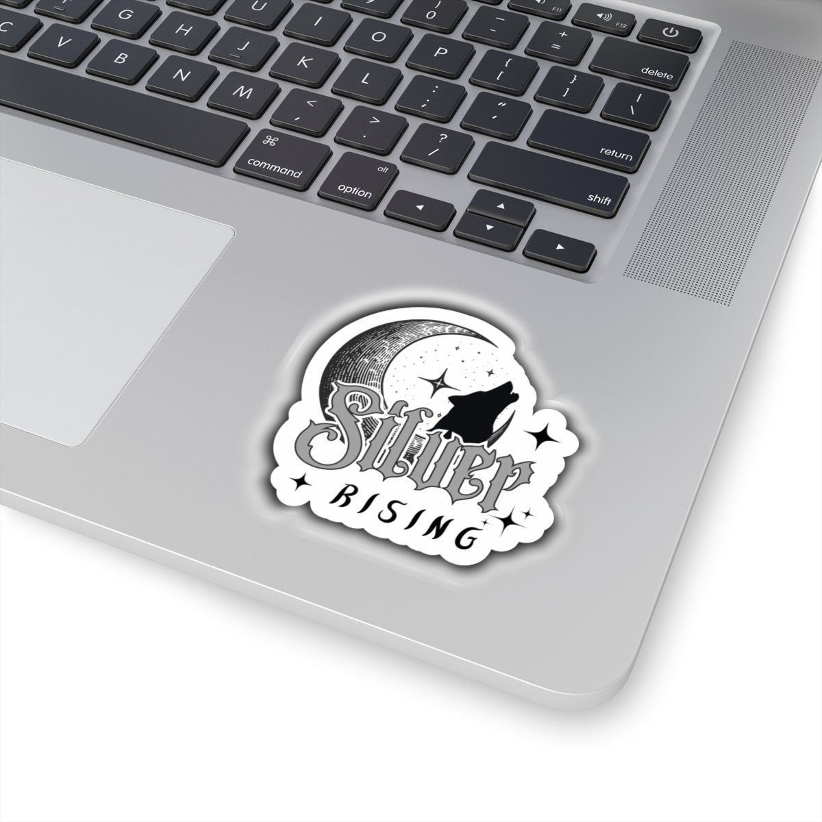 Goose the Band - Silver Rising wolf moon Sticker | Kiss-Cut vinyl decal