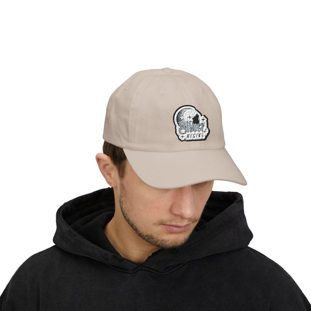 Goose the Band -  Silver Rising  Logo Dad Cap | Fishing hat, embroidered trucker style