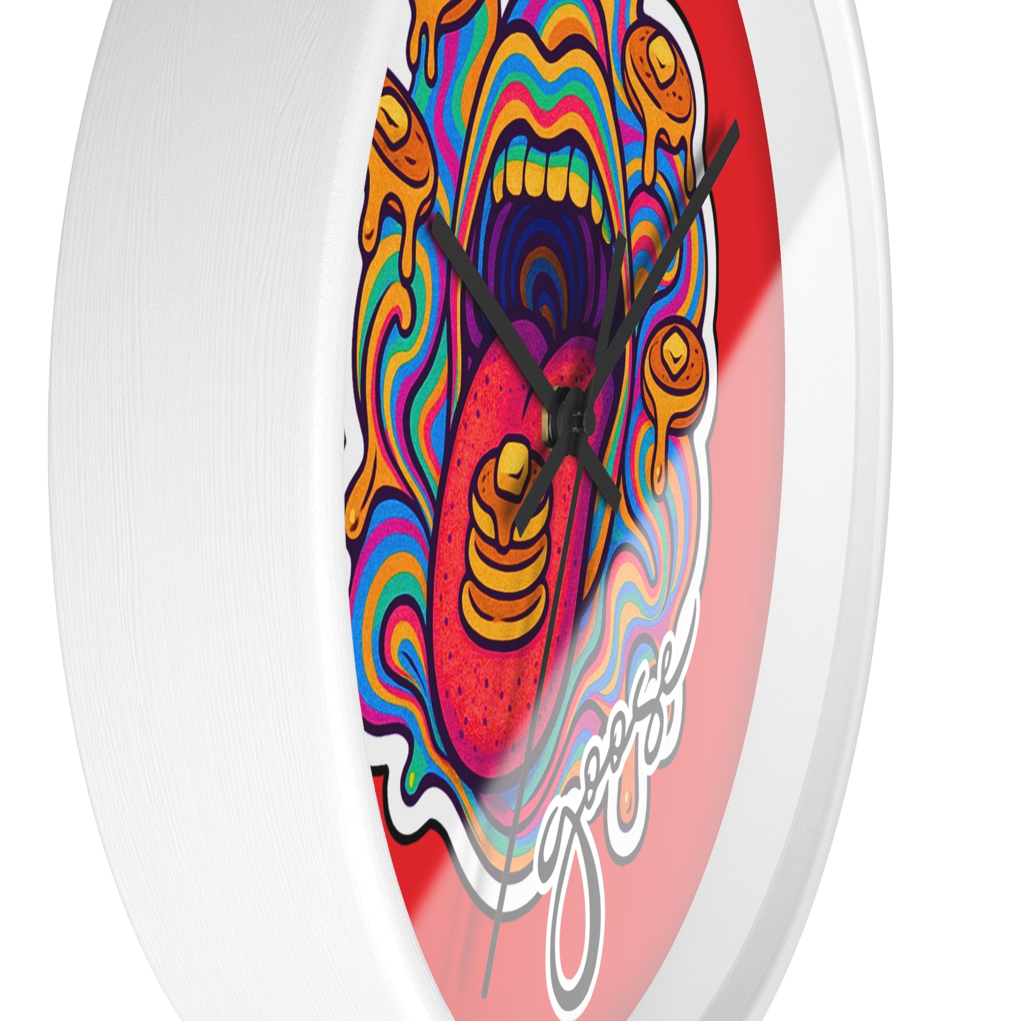 Goose The Band Pancake Artwork Wall Clock | Trippy Music Decor