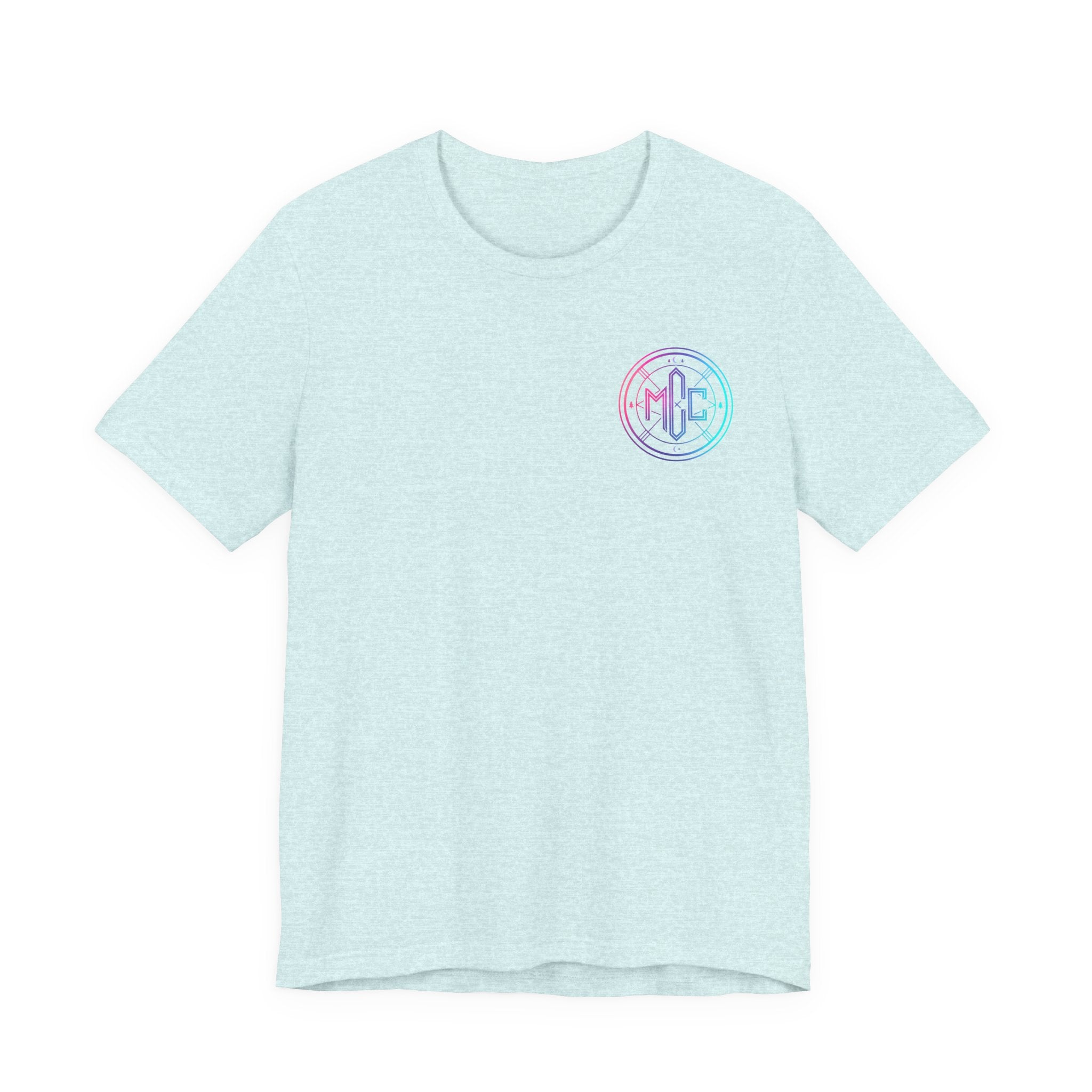 Moon Cabin Collective T-Shirt — Moonlit Cabin Graphic Tee ("Rooted in Nature • Driven by Sound")