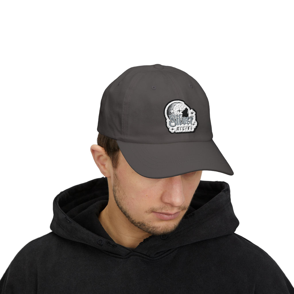Goose the Band -  Silver Rising  Logo Dad Cap | Fishing hat, embroidered trucker style