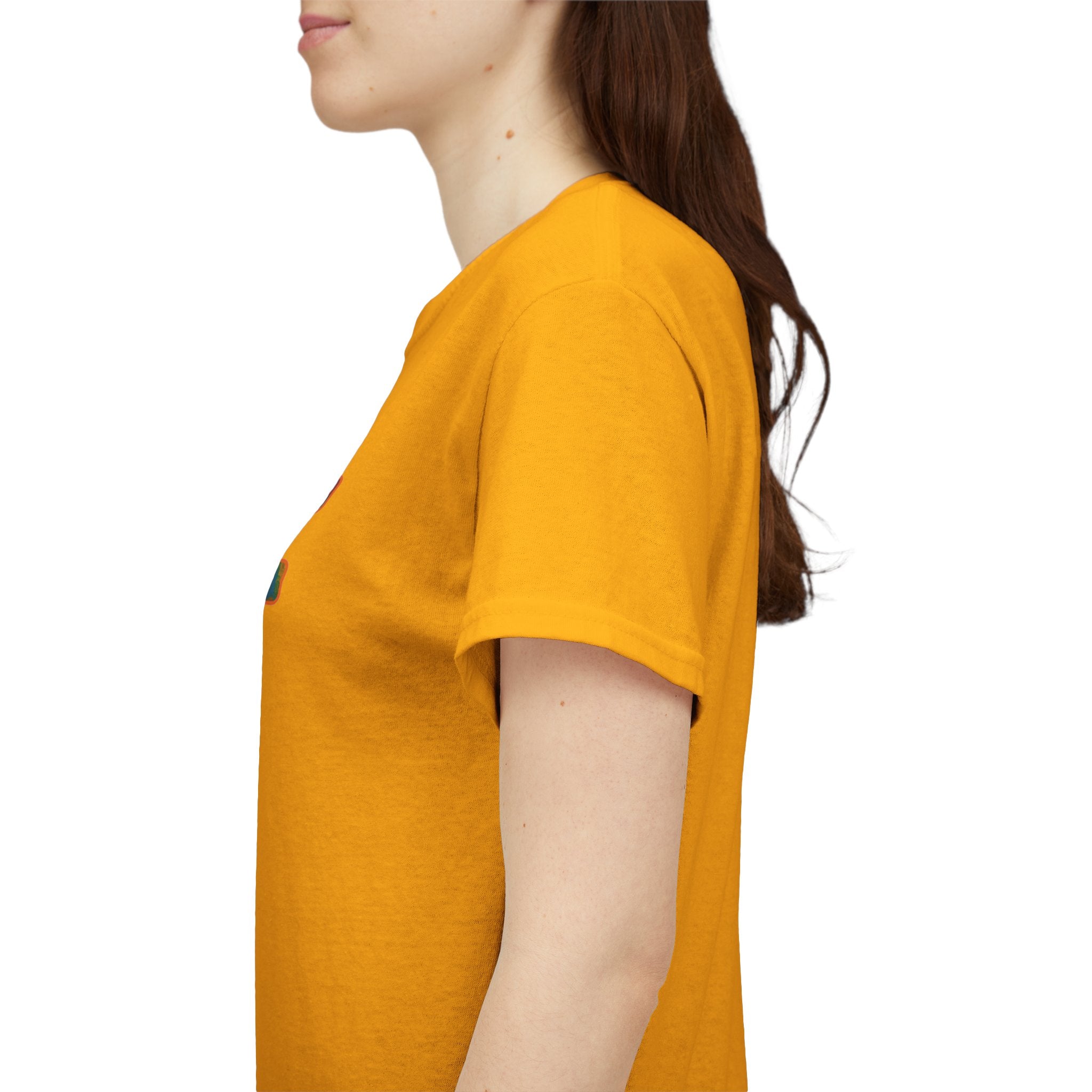 Goose Graphic Tee — Retro Camo Lettering Shirt