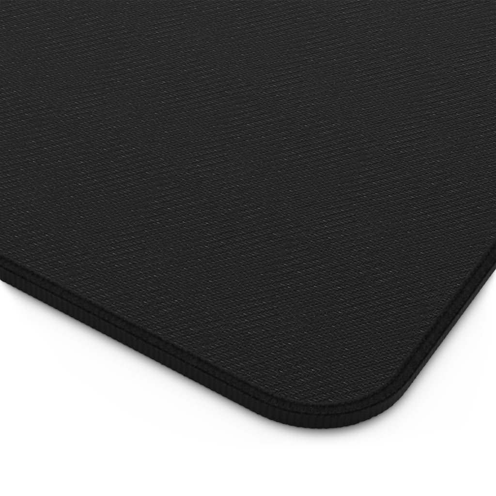 Cyber Ranger Desk Mat — Robot Selfie at Campfire Gaming Mousepad