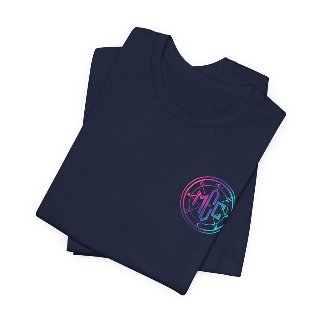 Moon Cabin Collective T-Shirt — Moonlit Cabin Graphic Tee ("Rooted in Nature • Driven by Sound")